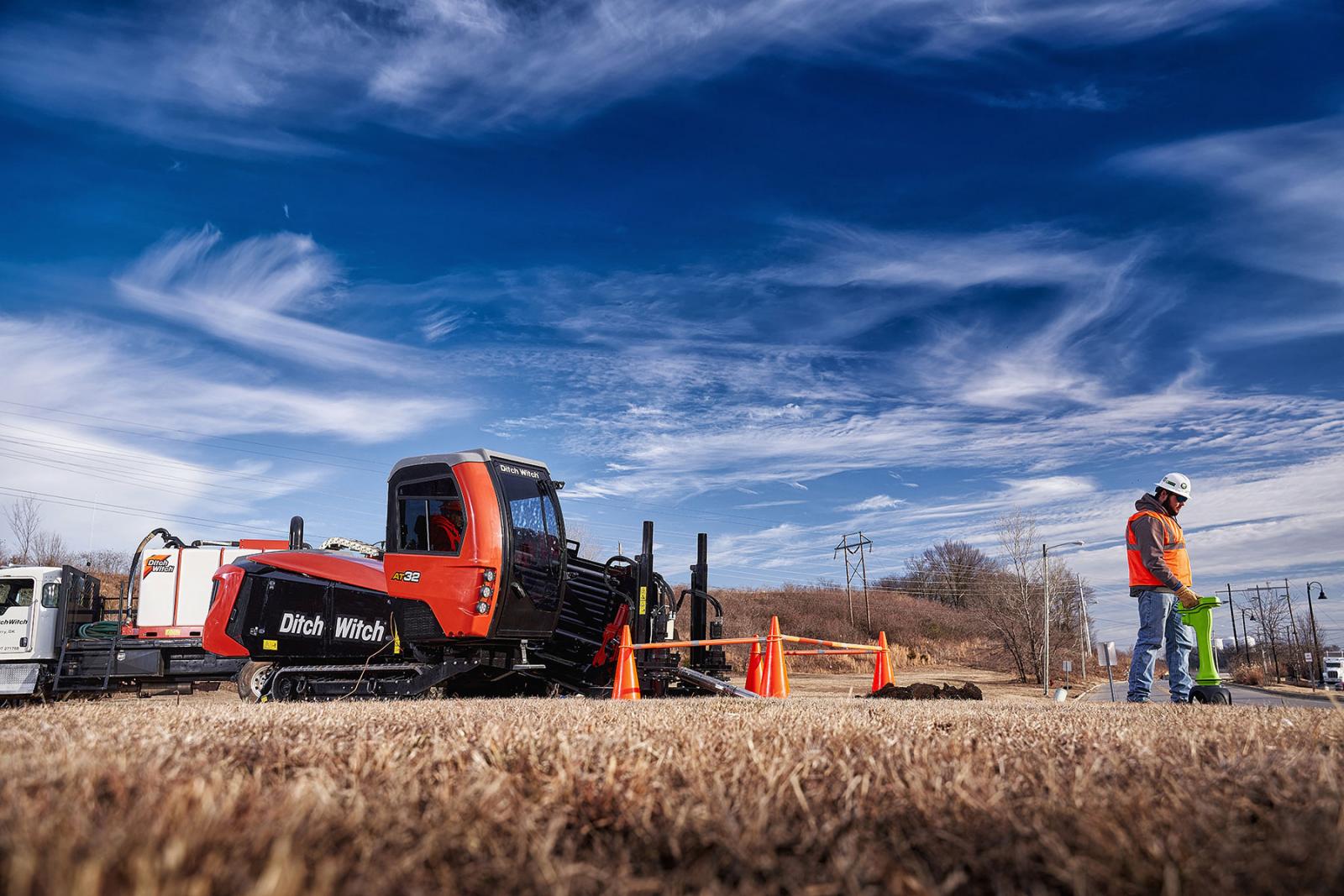 New Ditch Witch AT32 All Terrain Directional Drill at Papé DitchWitch West