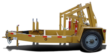 New American Eagle ICH Self-Loading Cable Utility Reel Trailer at Papé DitchWitch West