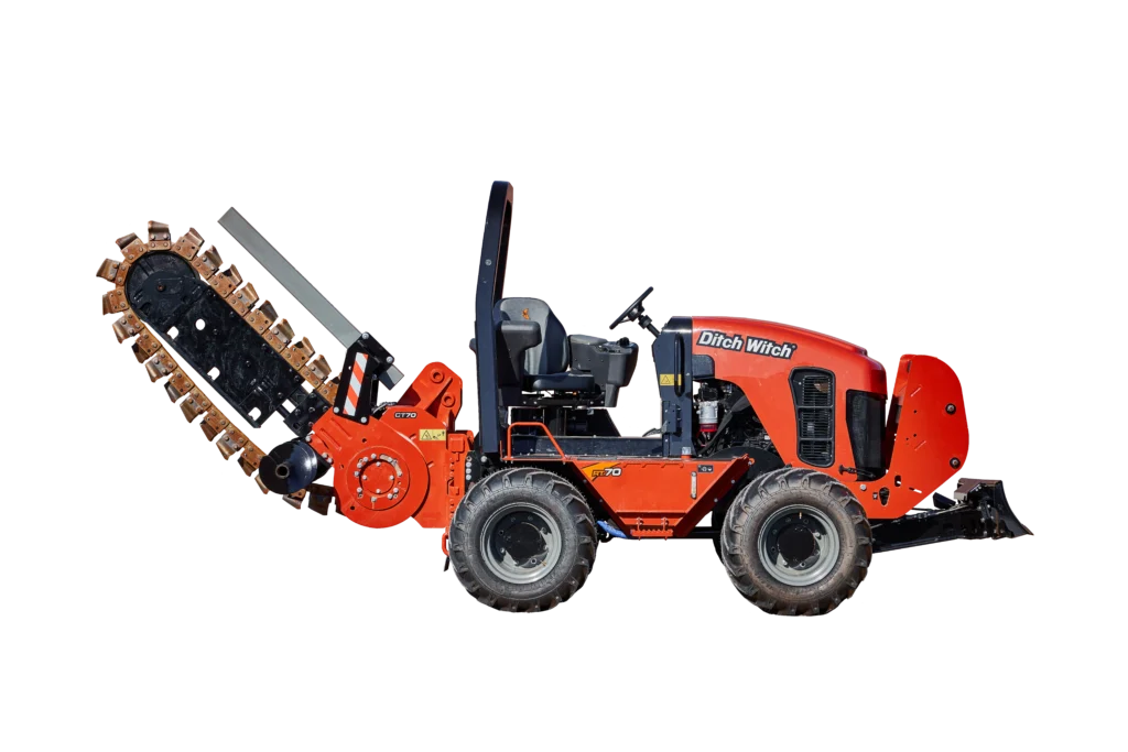 New Ditch Witch RT70 Ride-On Trencher at Papé DitchWitch West