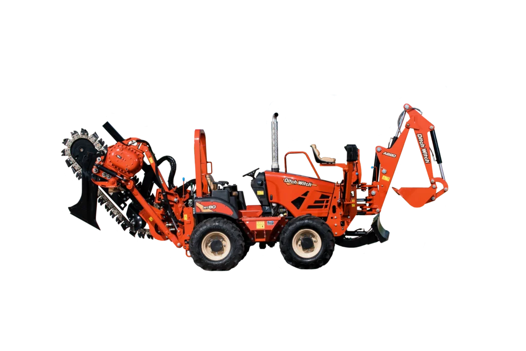 New Ditch Witch RT80 Ride-On Trencher at Papé DitchWitch West