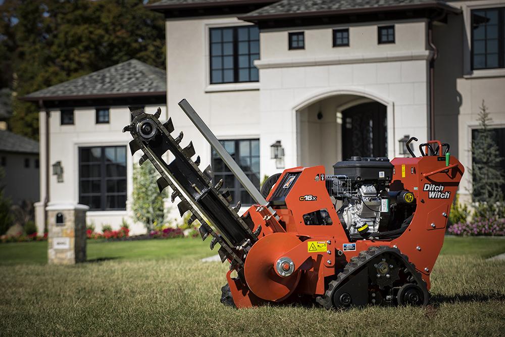New Ditch Witch C16X Walk-Behind Trencher at Papé DitchWitch West