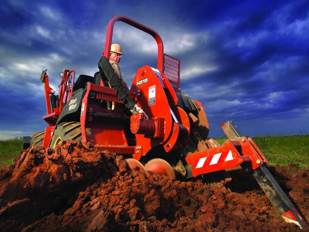 New Ditch Witch RT55 Ride-On Trencher at Papé DitchWitch West