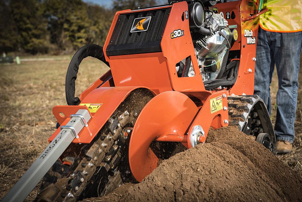 New Ditch Witch C30X Walk-Behind Trencher at Papé DitchWitch West